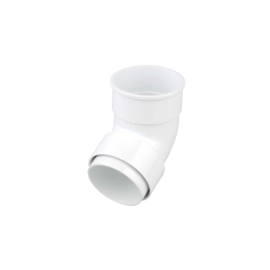 Wavin Osma Roundline Offset Bend Socket (White) 68mm - 0T025W