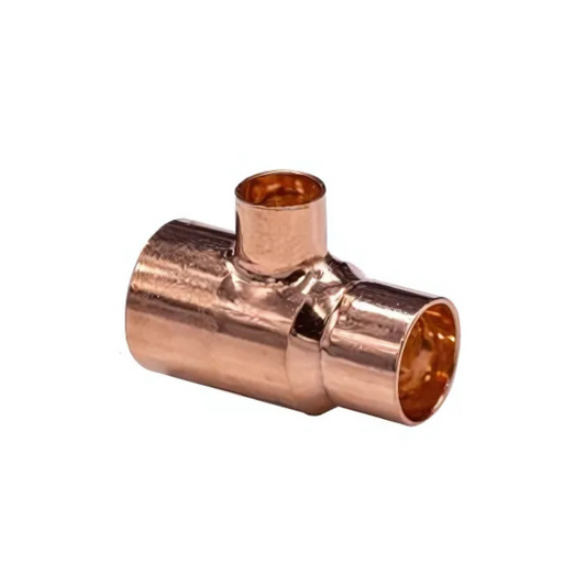 Endfeed Reducing Tee (Copper) 22mm x 15mm x 15B - EFRT-221515