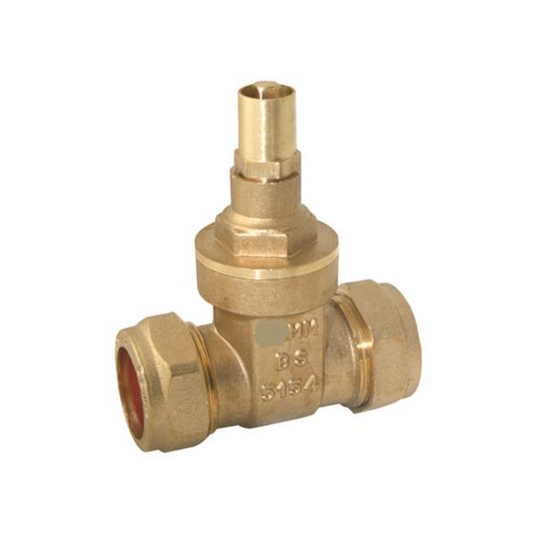 Genbra BS Lockshield Gate Valve (Bronze) 28mm – BFGVLS-28