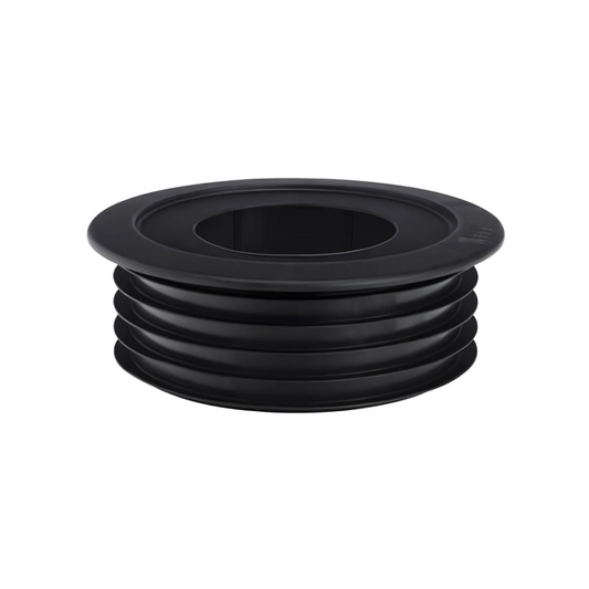Talon FlueSnug By PipeSnug Boiler Flue Collar and Seal (Black) 100mm - PFSB100