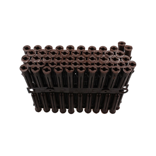 Talon Plastic Wall Plug Trade Pack 1,000‑Pack (Brown) 7mm × 42mm – 5060002356593