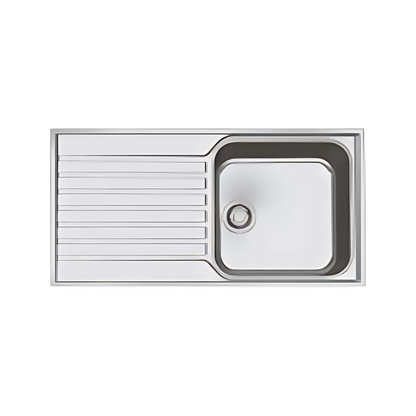 Carron Phoenix Ascona ASX611-100 Sink (Stainless Steel) 950mm x 508mm- 101.0305.142