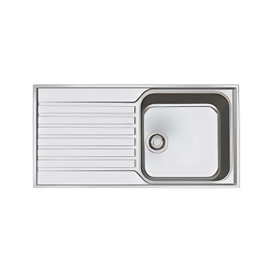 Carron Phoenix Ascona ASX611-100 Sink (Stainless Steel) 950mm x 508mm- 101.0305.142