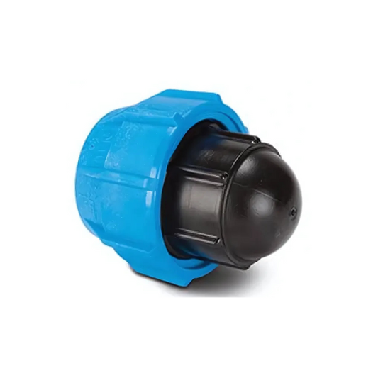 Polypipe MDPE PolyFast End Plug (Blue) 25mm – 40925