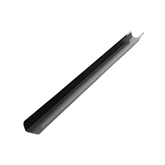 117 mm x 4M Deepflow Gutter - Polypipe (Black) – RD501B