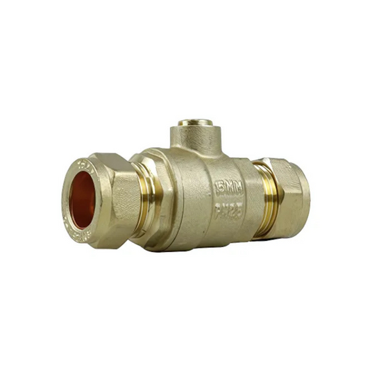 Genbra Isolation Valve Heavy (Brass) 15mm - BFIVBHP-15