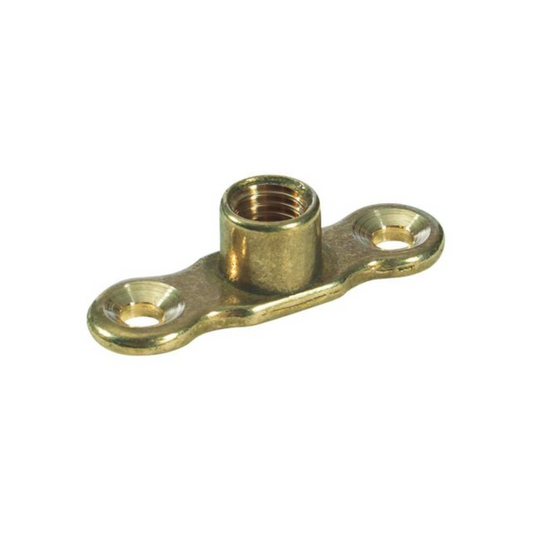 Cast Brass Munsen Ring Female Backplate (Gold) 10 mm - PF10