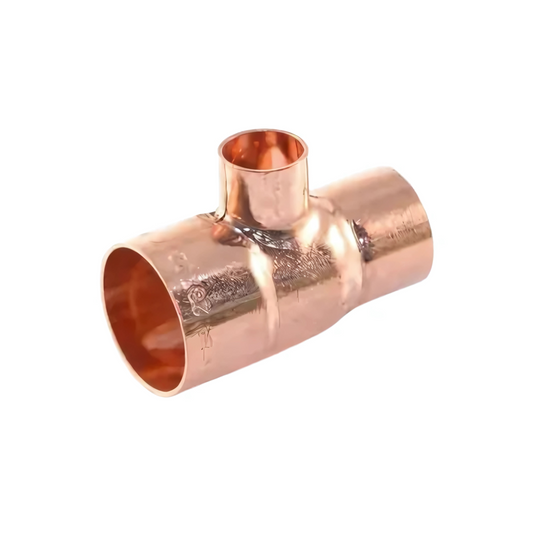 Endfeed Reducing Tee (Copper) 35mm x 28mm x 28B - EFRT-352828