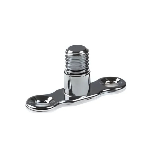M10 Chrome-Plated Brass Munsen Ring Male Backplate (Silver) – MP10CP