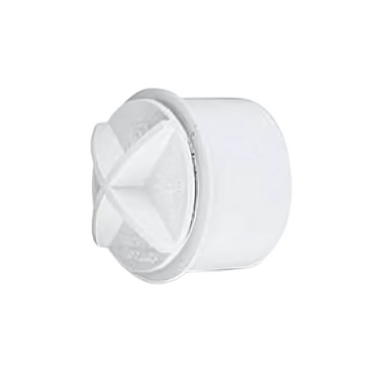 Polypipe Waste System Screwed Access Plug (White) 40mm – WS30W