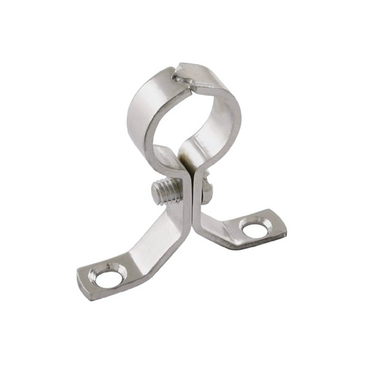 PlumbRight Pressed Chrome Pipe Clip (Silver) 15mm – SOPB15CP