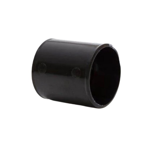 Polypipe Waste System Straight Coupling (Black) 50 mm – MU310B