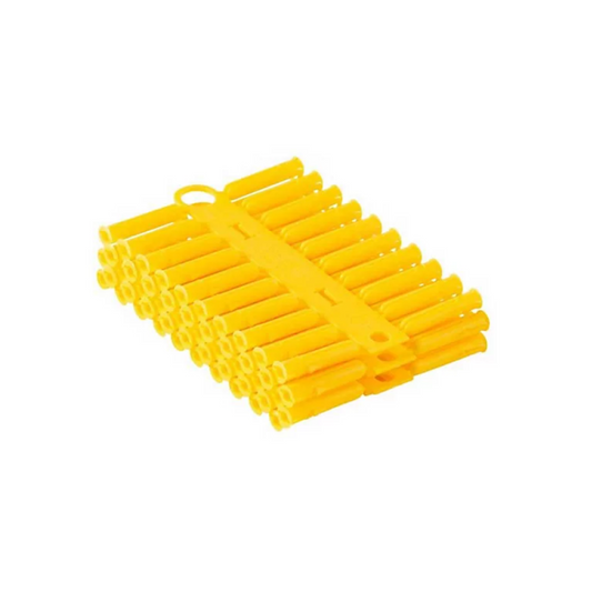 Talon Wall Plugs Pack of 100 P1ES (Yellow) 5mm x 25mm – 5060002356388