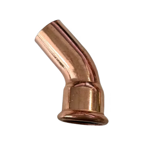 PressFit Water 45° Street Elbow (Copper) 42mm – PFWES/45-42