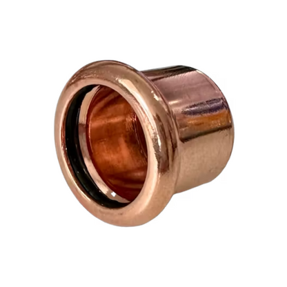 PressFit Water End Cap (Copper) 35mm – PFWEC-35