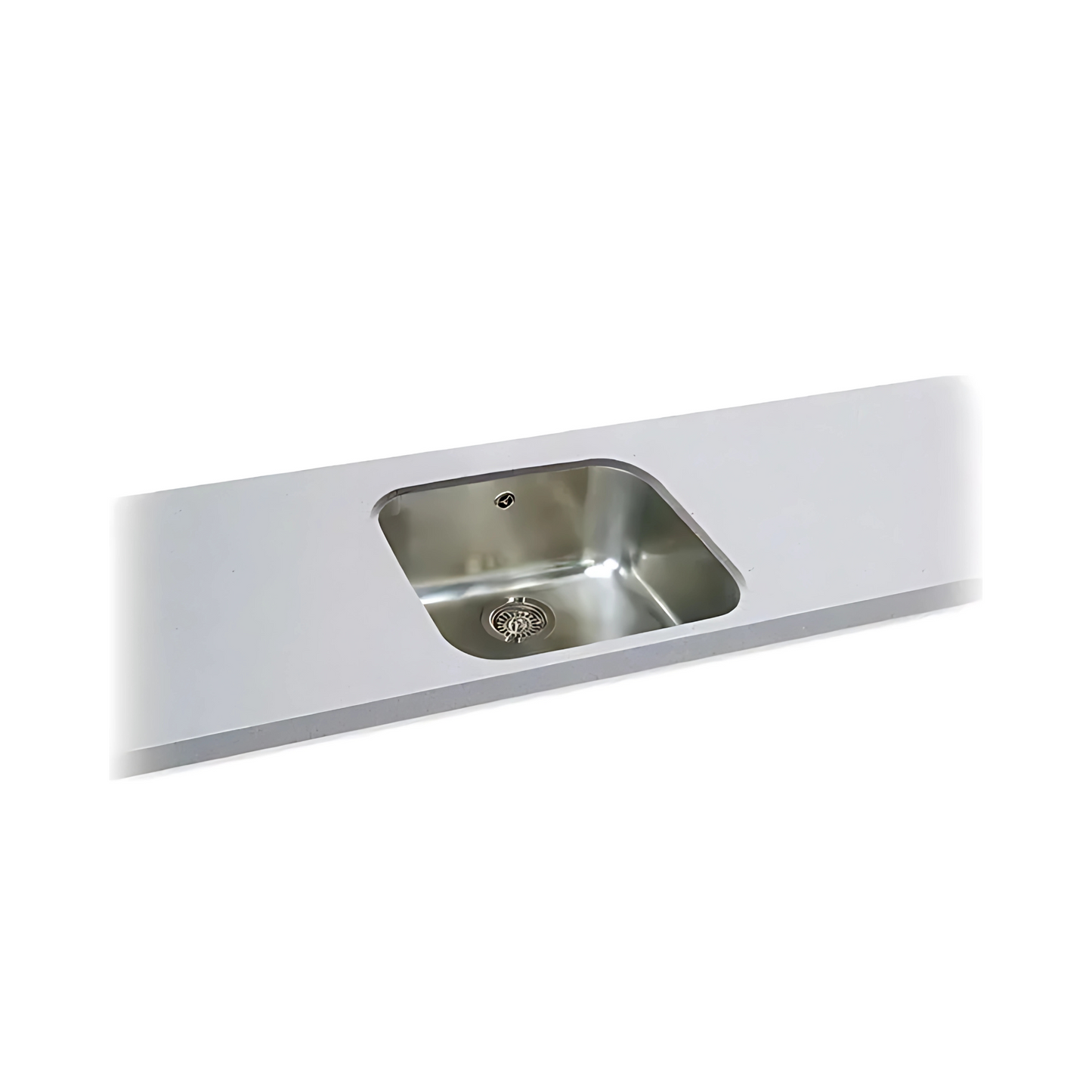 Carron Phoenix Zeta 105U Single Bowl Undermount Sink (Stainless Steel) – 122.0167.719