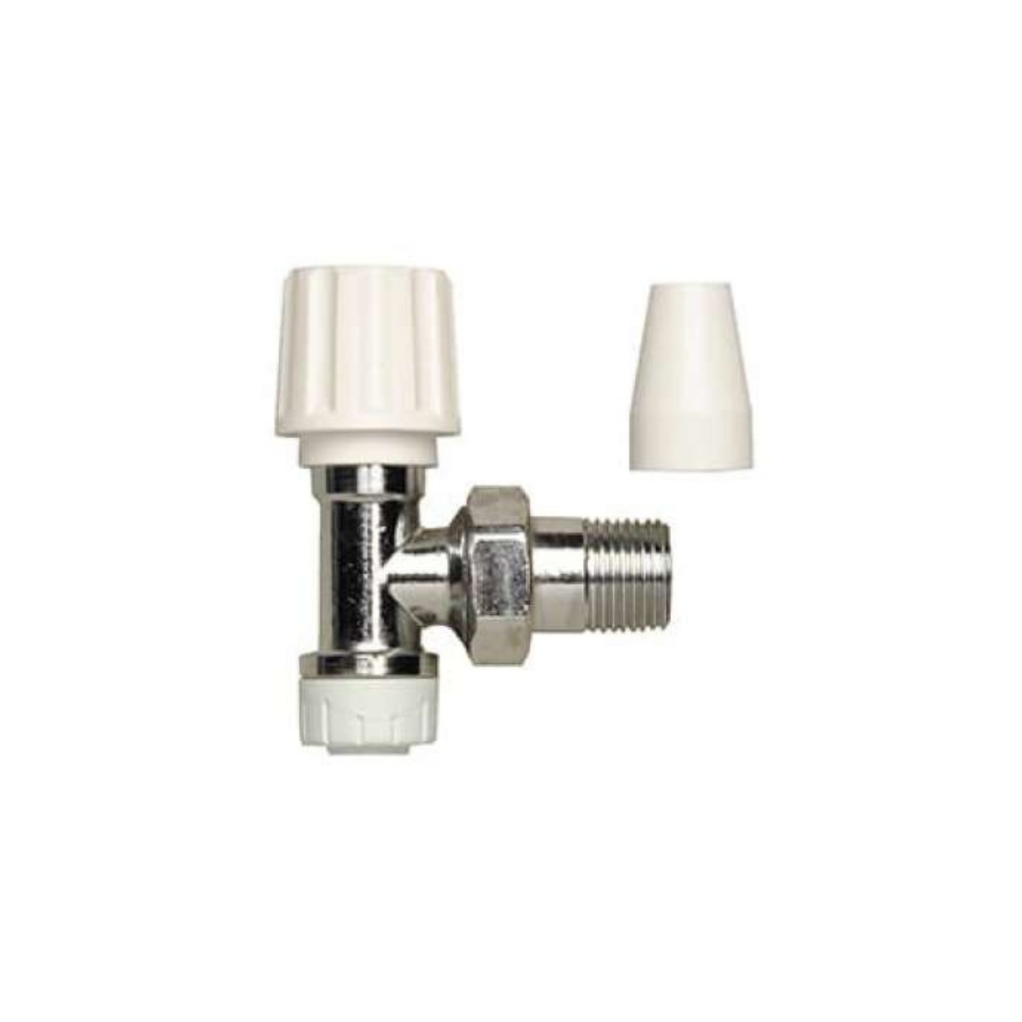 Polypipe Polyplumb Radiator/Lockshield Valve 10mm - PB3210