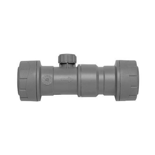 Polypipe Polyplumb Double Check Valve (Grey) 15mm - PB3715