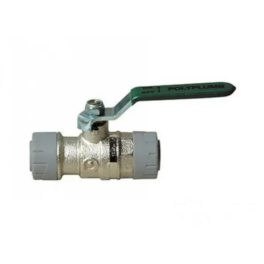 Polypipe Polyplumb Quarter Turn Ball Valve 22mm - PB6722