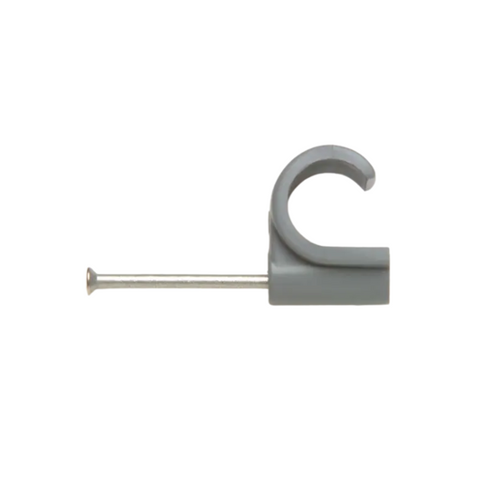 Polypipe Polyplumb Nail-in Clip (Grey) 22mm - PB2222