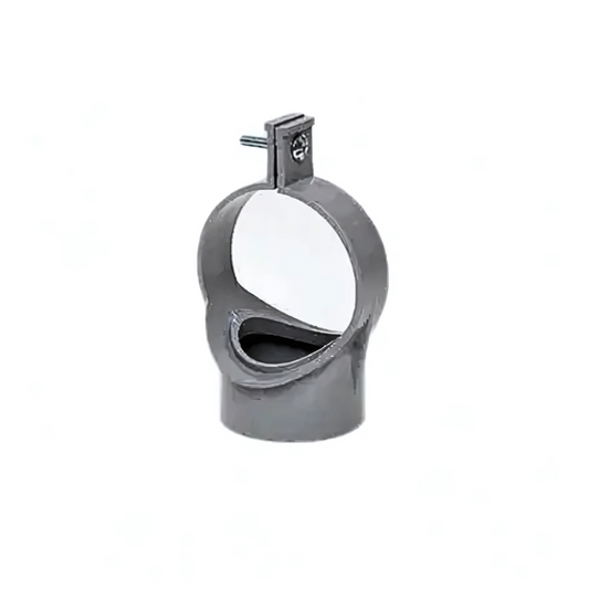 Polypipe Soil Strap Boss (Grey) 82mm  - SG30G