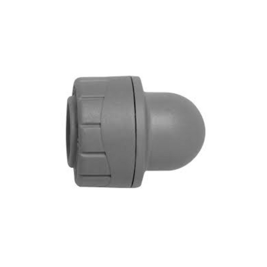 Polypipe Polyplumb Socket Blank End (Grey) 10mm - PB1910