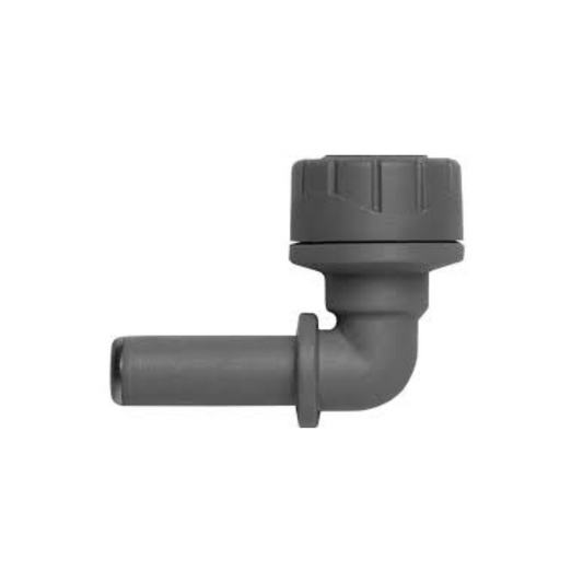 Polypipe Polyplumb Spigot Elbow (Grey) 10mm - PB1010