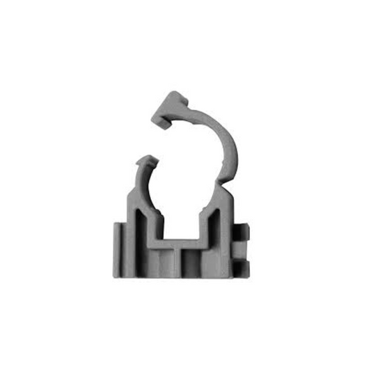 Polypipe Polyplumb Snap-Fit Clip (Grey) 10mm - PB2310
