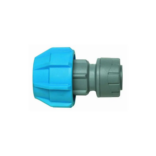 Polypipe Polyplumb Medium-Density Polyethylene (MDPE) Push-Fit Adaptor 32mm x 22mm - PB423222