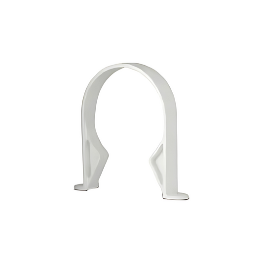Polypipe Socket Pipe Bracket (White) 68mm - RR138W