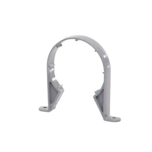 Polypipe Soil Plastic Pipe Bracket (Grey) 82mm - SC33G
