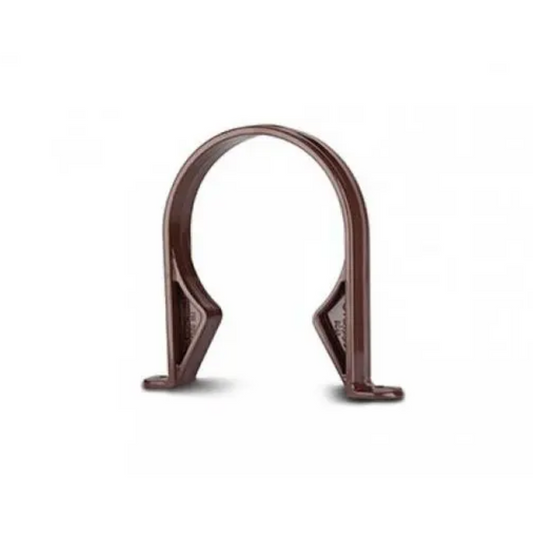 Polypipe Soil Socket Pipe Bracket (Brown) 110mm - SC45BR