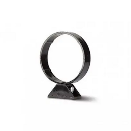 Polypipe Soil Spigot Pipe Bracket (Black) 82mm - SC34B