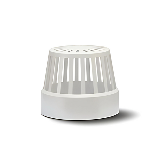 Polypipe Soil Vent Terminal 110mm (White) - SV42W