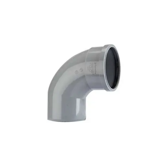 Polypipe Ring Seal Soil Bend (Grey) 110mm x 92.5° - SB409G