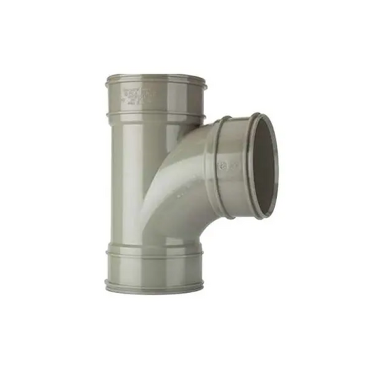Polypipe Socket Branch (Solvent Grey) 110mm x 87.5° - SWT29SG