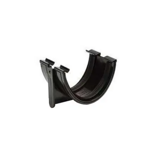 Polypipe Polyflow Gutter Union Bracket (Black) 117mm - RD502B