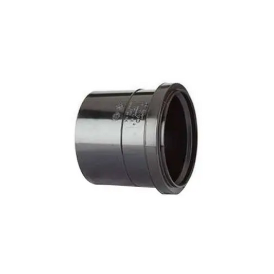Polypipe Ring Seal Soil Single Socket (Black) 110mm - SH43B