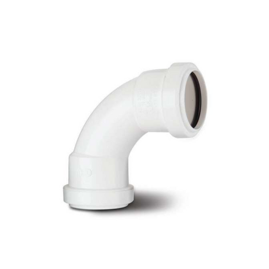Polypipe Swept Bend (White) 32mm x 91.25° - WP13W