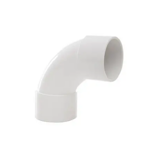 Polypipe Waste ABS Swept Bend (White) 32mm x 92.5° - WS13W