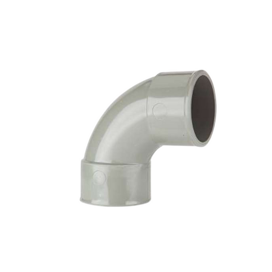 Polypipe Waste Swept Bend (Grey) 40mm x 92.5° - MU214SG