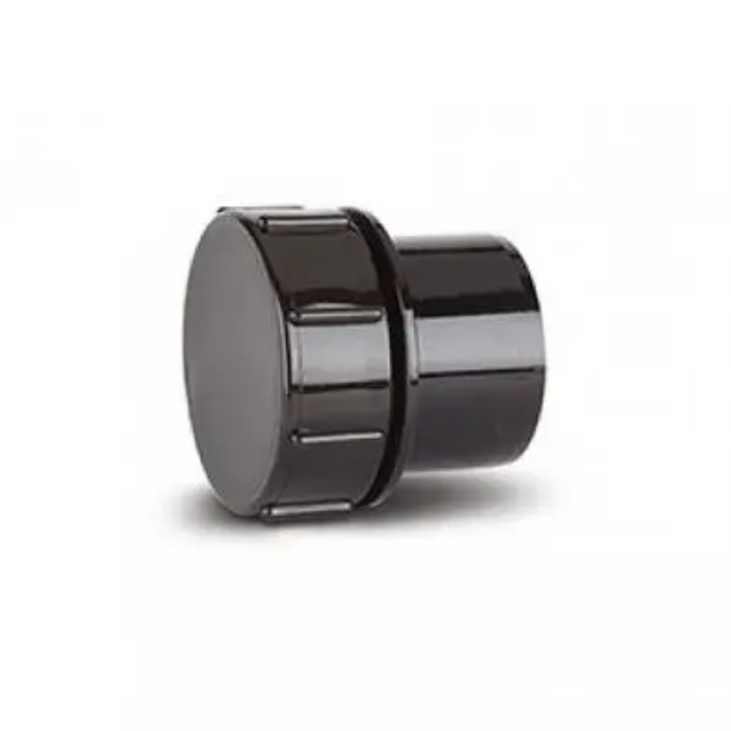 Polypipe Screwed Access Plug (Black) 50mm - MU319B
