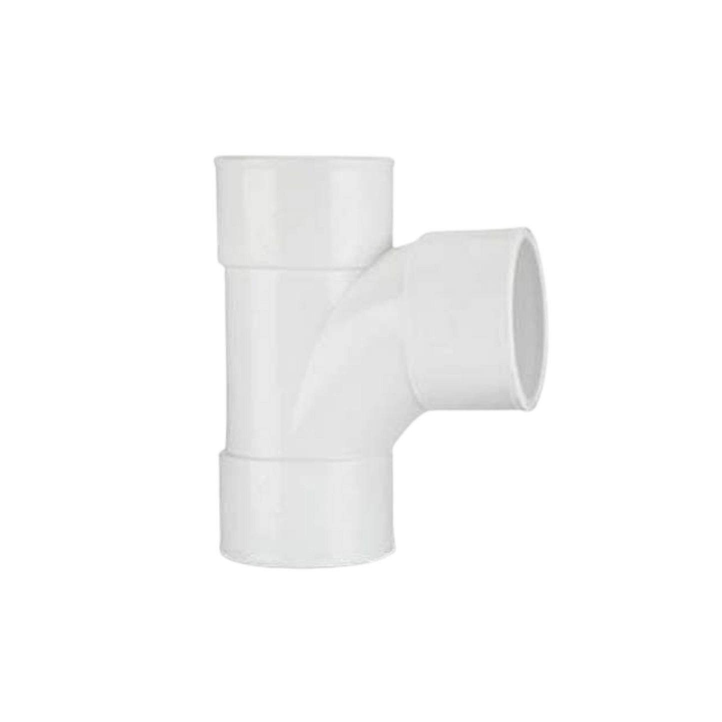 Polypipe Waste Swept Tee (White) 40mm x 92.5° - MU216W