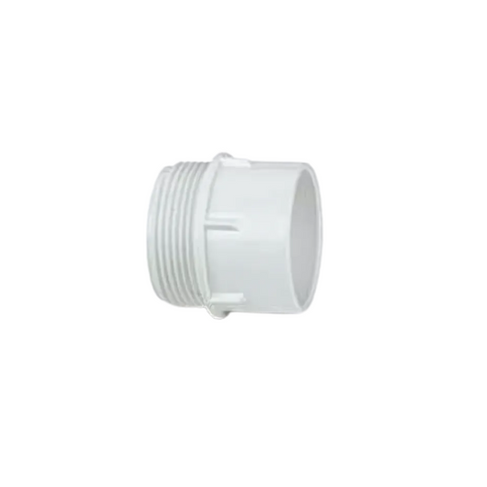 Polypipe Socket x Male Iron BSP Connector (White) 40mm - MU222W