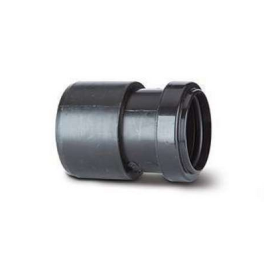 Polypipe Waste Push-Fit Reducer (Black) 50mm x 40mm - WP59B