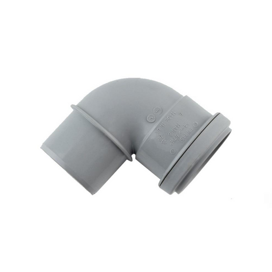 Polypipe Manifold Push-Fit Swivel Bend (Grey) 50mm x 92.5° - MAN 8
