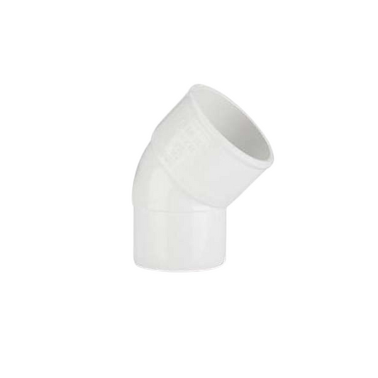 Polypipe Spigot Bend (White) 40mm x 90° - MU205W