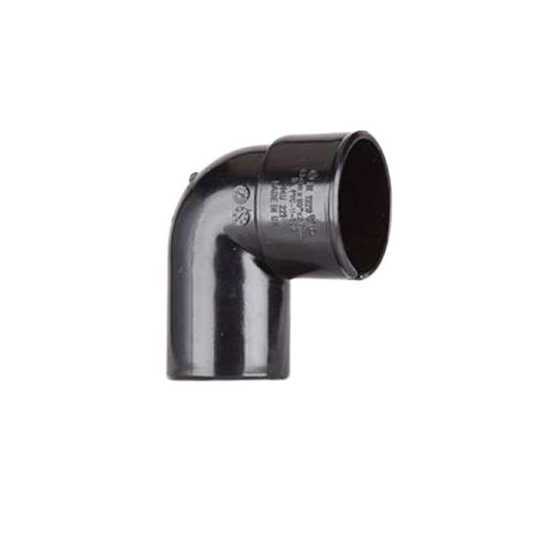 Polypipe Conversion Bend (Black) 40mm x 90° - MU221B