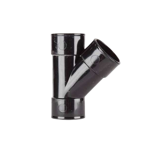 Polypipe Branch (Black) 32mm x 45° - MU117B