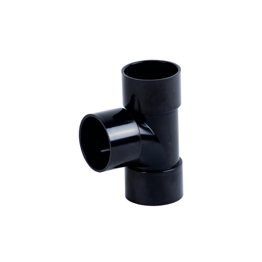 40mm Osma Waste Tee 87.5 Degree - Wavin (Black) - 5M190B